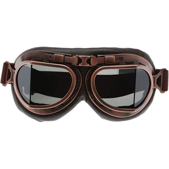 MUXSAM Vintage Motorcycle Goggles, ATV Motocross Goggles, Dirt Bike Racing - Picture 7 of 7